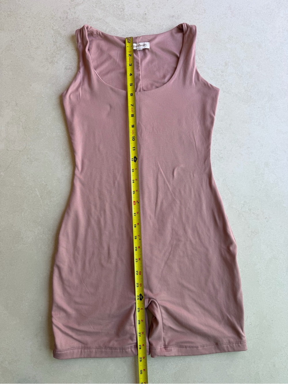 Women’s Sleeveless One-Piece Romper in Dusty Pink